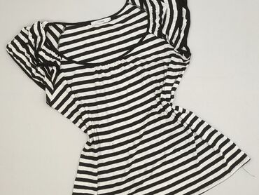 bluzka w geometryczne wzory: George, Women's blouse, size L (EU 40)