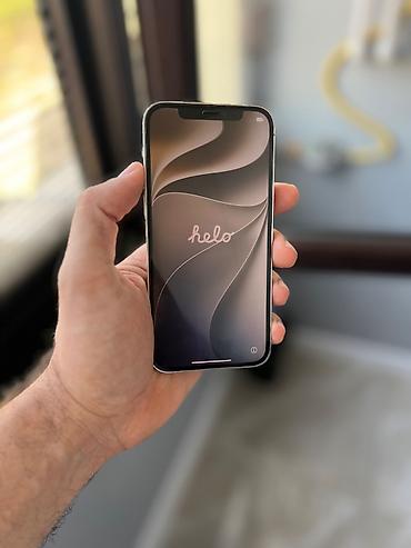 ayfon 11 2 ci el: IPhone 12 Pro, 128 GB, White Titanium, Zəmanət, Face ID, Sənədlərlə — 1