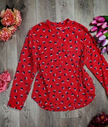 jaknice sa krznom: Cotton, Print, color - Red