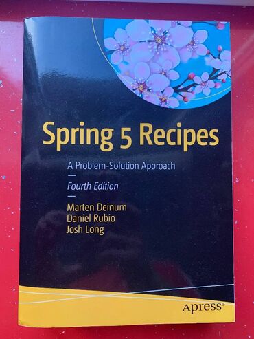 andjelika komplet knjiga: Spring 5 Recipes: A Problem-Solution Approach Одлично очувана књига