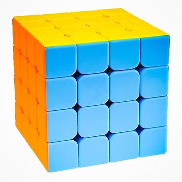 кубики зайцева: Куб 4×4 без наклеек (stickerless) - Размер: классический 4×4 (64 — 1