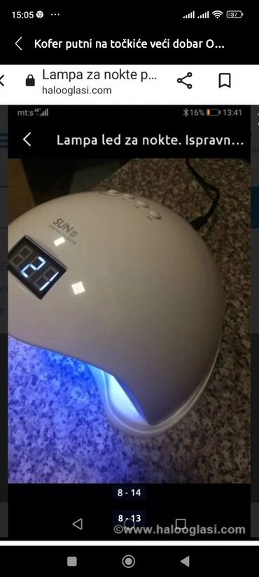 UV i LED lampe za nokte: Lampa za nokte NA DIODE dobra
Ispravna 
 Mirjevo — 9