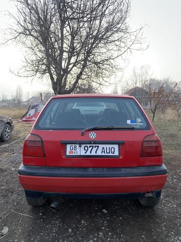 Volkswagen: Volkswagen Golf: 1992 г., 1.8 л, Механика, Бензин, Хэтчбэк — 4