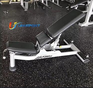 тренажёрный: Регулируемая скамья Life Fitness для тренажёрного зала - — 1
