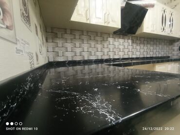 Sifarişlə mətbəx mebeli: Mərmər Suni tokme mərmər, Her cur Mərmərlerin sifarish qebulu — 3