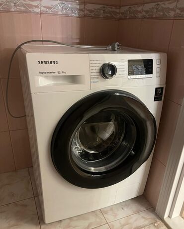 Paltaryuyan maşınlar: Paltaryuyan maşın Samsung, 8 kq, İşlənmiş, Avtomat, Qurutma var, Kredit yoxdur, Ünvandan götürmə