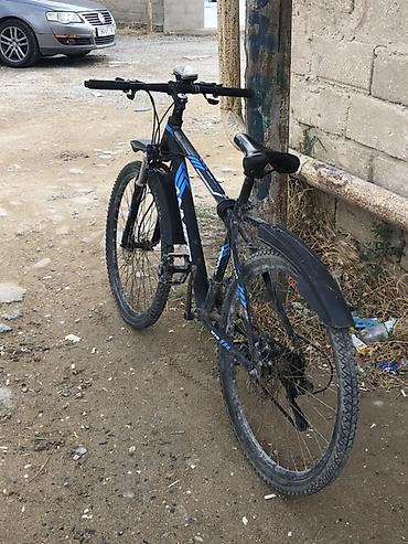 Velosipedlər: Anmier MTB velosipedi - Çərçivə: yüngül alaşımlı, qara-mavi dizayn - — 4