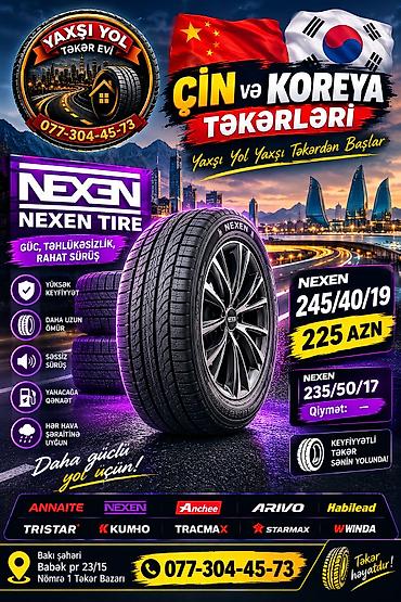 şam disgi: Çin və Koreya istehsalı avtomobil təkərləri – geniş seçim və ölçülər — 1