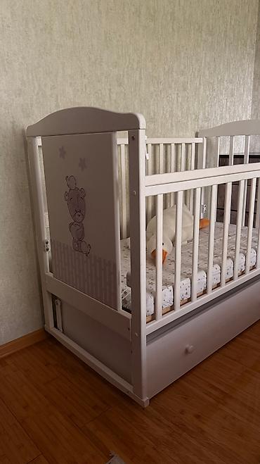 new lux: Манеж-кровать, Новый, С комодом, Дерево — 2