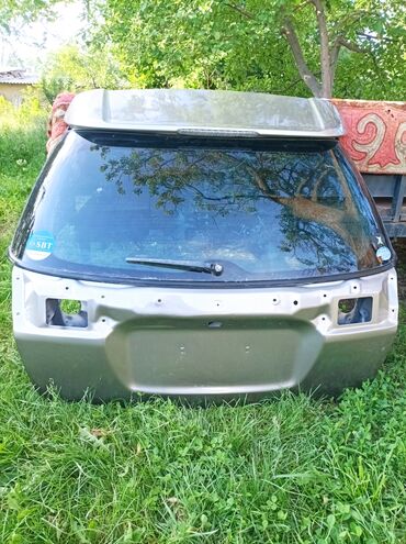 ауди бампер: Крышка багажника Subaru 1999 г., Б/у, цвет - Серый,Оригинал
