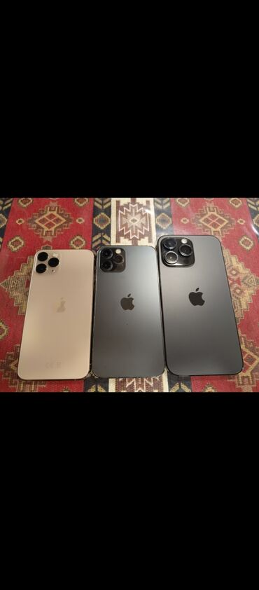 Apple iPhone: IPhone 11 Pro, 256 GB, Qızılı, Face ID — 12