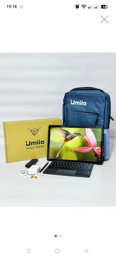 Digər planşetlər: Umiio Smart Tablet – tam paket Xüsusiyyətlər: - Böyük ekranlı smart