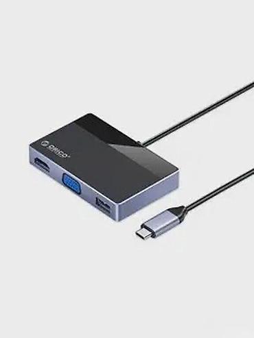 "DS ORICO-DM-7TS-BK-BP 7-in-1 USB 3.0,2xUSB-A2.0, PD 100 W,HDMI lalafo.az -da "DS ORICO-DM-7TS-BK-BP 7-in-1 USB 3.0,2xUSB-A2.0, PD 100 W,HDMI