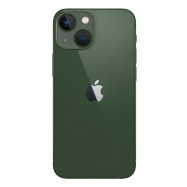 Apple iPhone: IPhone 13, Б/у, 128 ГБ, Зеленый, Защитное стекло, Чехол, Коробка, 85 %