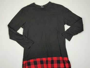długi czarne t shirty: Bluzka Damska, L, stan - Dobry