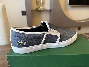 lacost: Lacoste slip-on kişi ayaqqabısı - Model: Slip-on (bağsız), gündəlik — 1