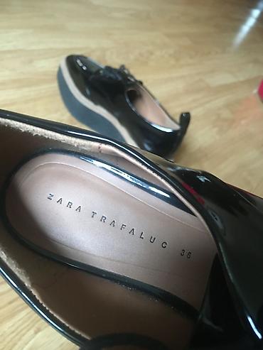 Tuflilər: Tuflilər, Zara, Ölçü: 36.5, rəng - Qara, Yeni — 3