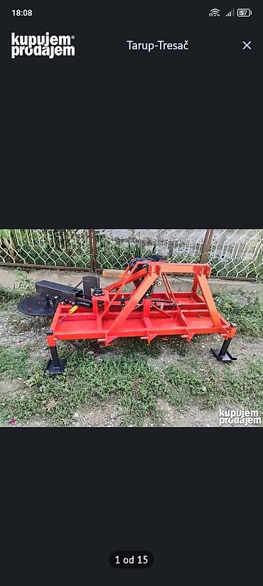 Specijalizovana tehnika: Tarup – tresač za voćnjake - Poljoprivredni priključak za traktor — 1