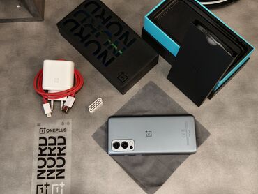 смартфоны lenovo: OnePlus Nord 2 5G, Б/у, 128 ГБ, цвет - Голубой, 2 SIM