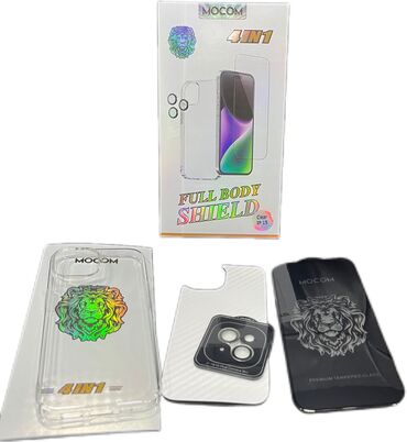 samsung a51 kabro: Mocom 4İN1 İphone 15 1.Glass 5D clear 2.Kamera Glass 3.kristal case