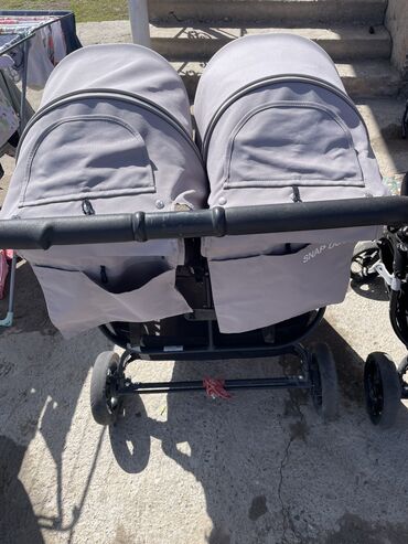 коляски для малышей: Балдар арабасы, түсү - Күмүш, Колдонулган