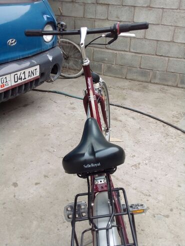 зеркала для велосипеда: Велосипед для взрослых красного цвета производство Германия Б у