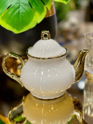 Dəm çaydanları: Yeni, rəng - Ağ, Dəm caydanı — 13