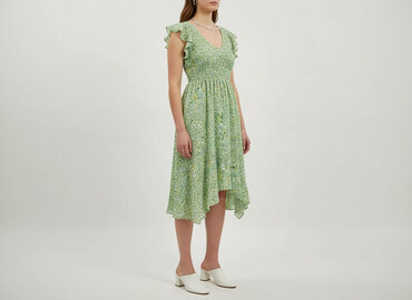 sukienki zielona na wesele: Airisa, Women`s dress, size 2XL