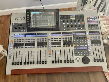 детские деревянные музыкальные инструменты: Behringer Wing 48-Channel, 28-Bus Full Stereo Digital Mixing Console