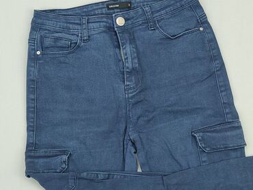 jeansy z gumką damskie: Jeans, Cropp, S (EU 36), condition - Very good