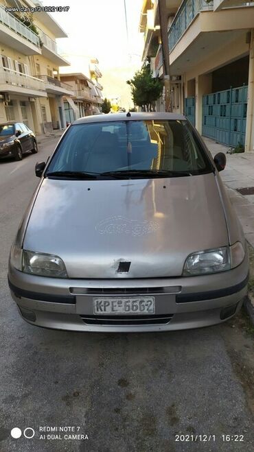 Transport: Fiat Punto: 1.1 l | 1997 year | 360000 km. Hatchback