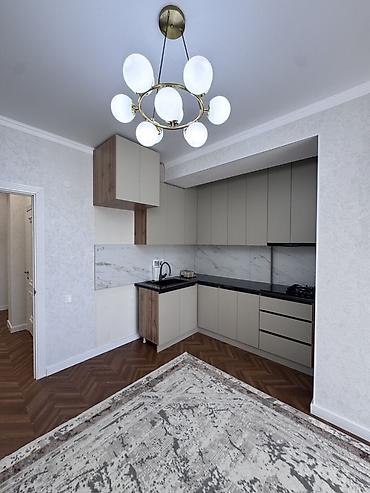 красивая квартира: 2 комнаты, 76 м², Кок-Жар мкр Элитка, 10 этаж, Дизайнерский ремонт — 3