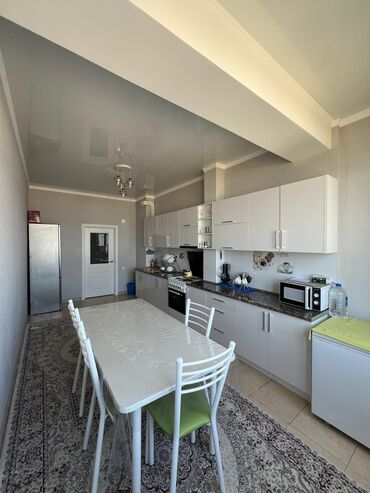 сдаю квартиру в районе пишпек: 3 комнаты, 108 м², 8 этаж, Евроремонт