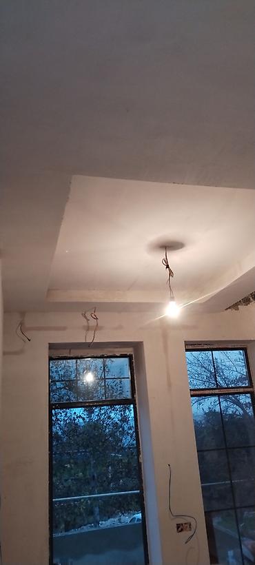 Tavan işləri: Gips‑karton tavan işləri xidməti - İki səviyyəli və dekorativ — 1