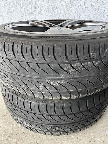 kamaz təkəri satisi: Mercedes R18 lik disk teker qarışıq satılır ideal veziyetdedi — 4