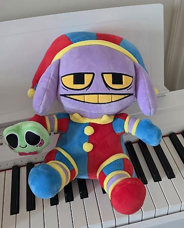 oyuncaq aparatı: THE AMAZING DIGITAL CIRCUS JAX SUIT POMNI PLUSHIE ORIGINAL Glitch — 2