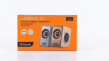 sound: Kisonli USB 2.0 Multimedia Speaker – Model T-007 - Qoş və işlə: USB — 1