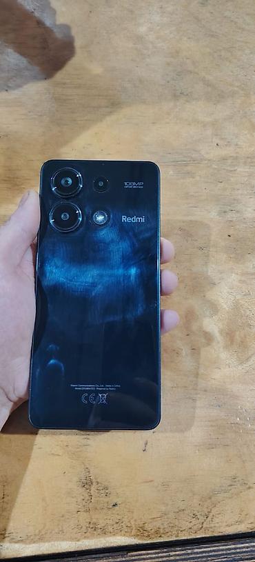 Mobil telefon və aksesuarlar: Redmi 13, 256 GB, rəng - Göy, Sensor — 3