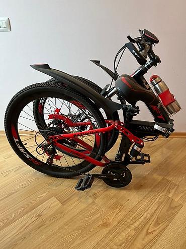 Velosipedlər: Складной горный велосипед с двумя амортизаторами и с железной рамой — 5
