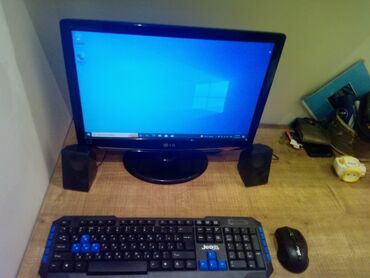 monitor komputer: Prosessor pentium g620, 4gb ram, 2tb(2000gb) harddisk, 19" Monitor