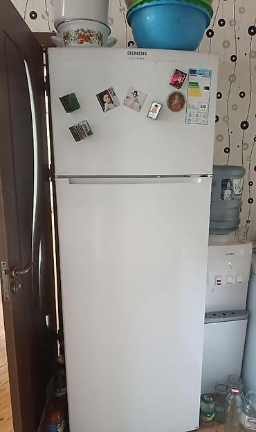 İşlənmiş 2 qapılı Siemens Soyuducu Satılır, rəng - Ağ