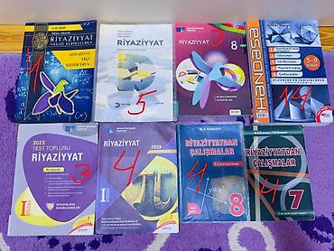 array informatika test toplusu pdf: Riyaziyyat üzrə dərslik və vəsaitlər dəsti Riyaziyyat – — 1