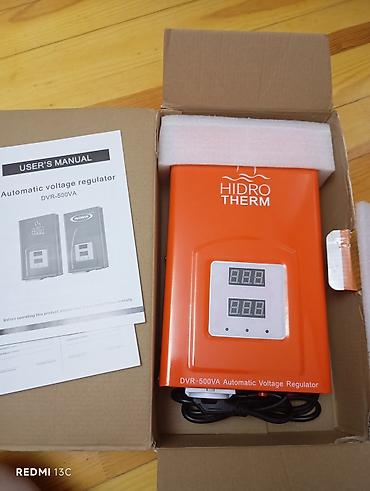 vələmir qiyməti: HIDROTHERM DVR-500VA avtomatik gərginlik stabilizatoru - Model — 3