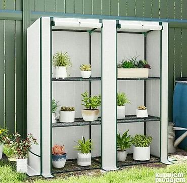 kavez za sušenje mesa: MINI PLASTEIK NOVO Linder Exclusiv mini plastenik MC4309 – 180 × 142 — 4