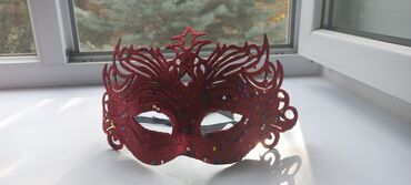 новогодние маски: Красивая маска как в сказках и манхвах. С красивыми узорами и с