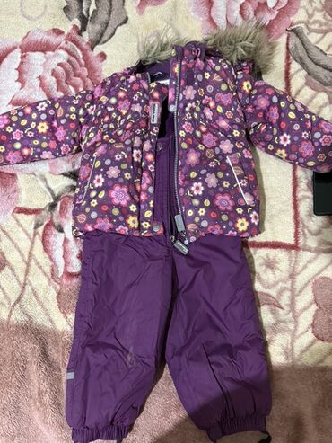 двойка теплая: Комплект, түсү - Кызгылт көк, Колдонулган