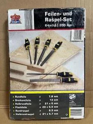 parkside cekic: TOP CRAFT Feilen- und Raspel-Set – set turpija i rašpi, 6 delova — 3