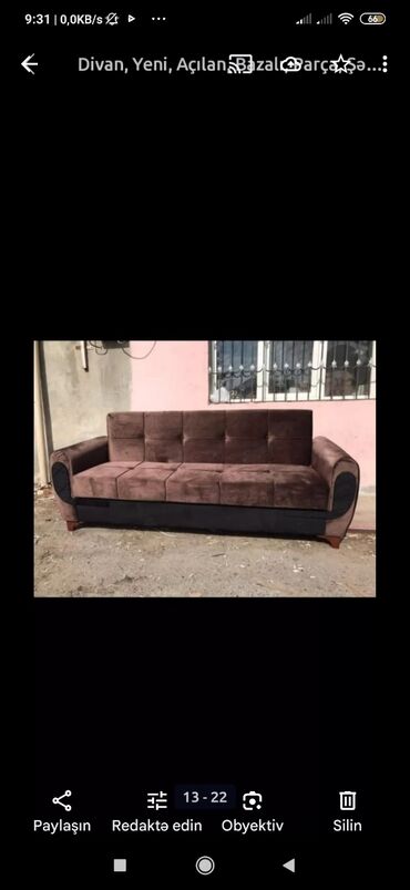 Sifarişlə divanlar: Divan, Mətbəx üçün, Qonaq otağı üçün, Parça, Bazalı, Açılan, Kitab — 11