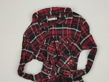 reserved kurtka koszulowa w kratę: Sinsay, Koszula damska, rozmiar XS