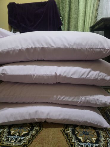 Yorğanlar, adyallar: Zərif naxışlı yastıq dəsti - Material: yumşaq, nəfəsalan parça — 4